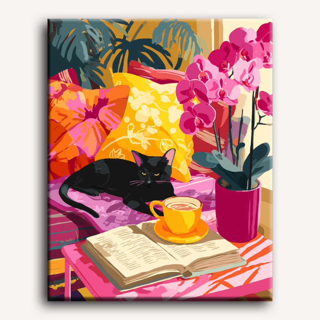 A lazy day | Paint by Numbers