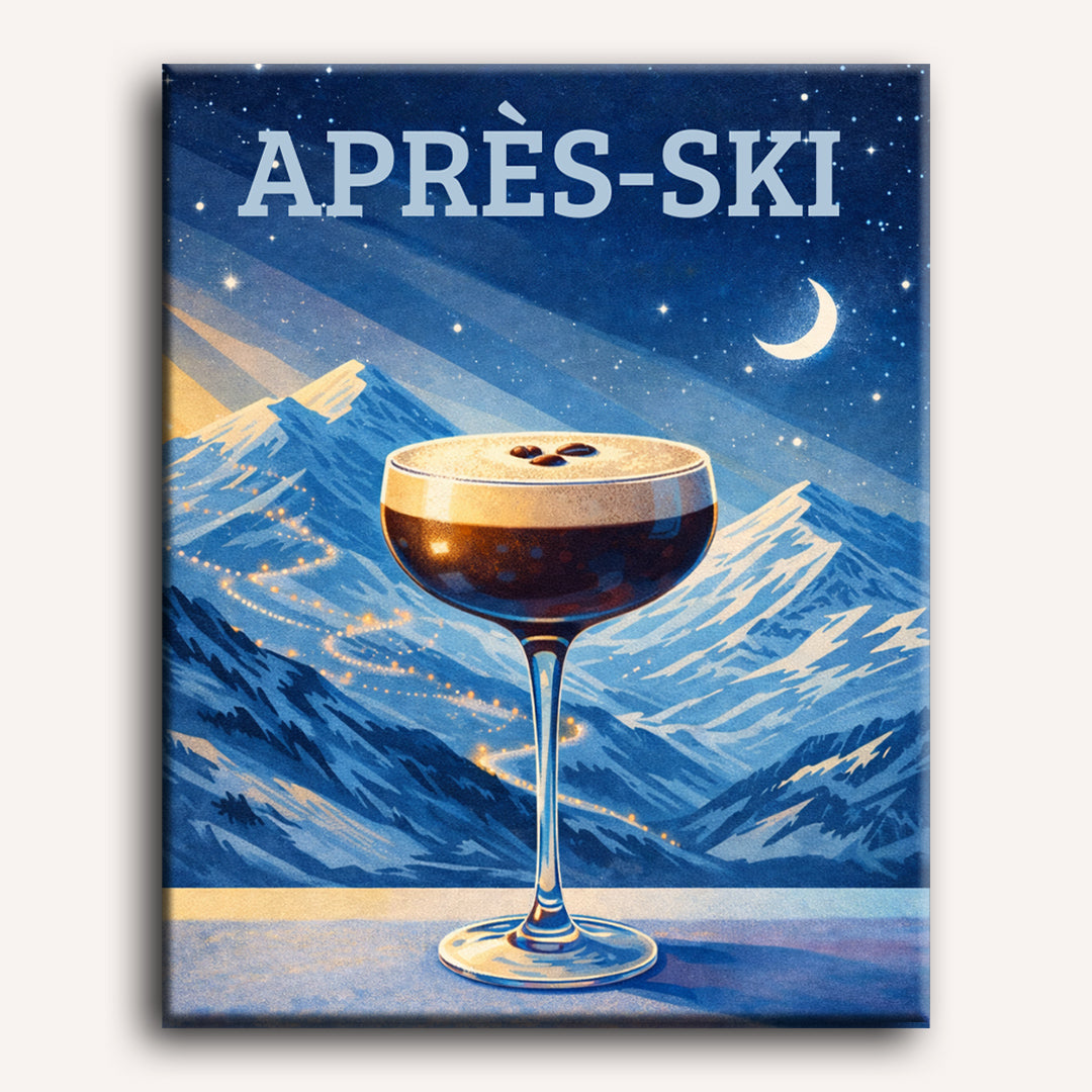 Après-Ski Espresso Martini | Paint by Numbers