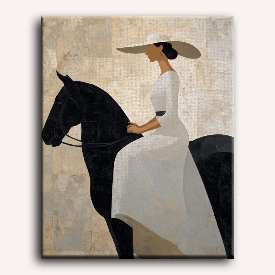 Balanced Rider | Paint by Numbers