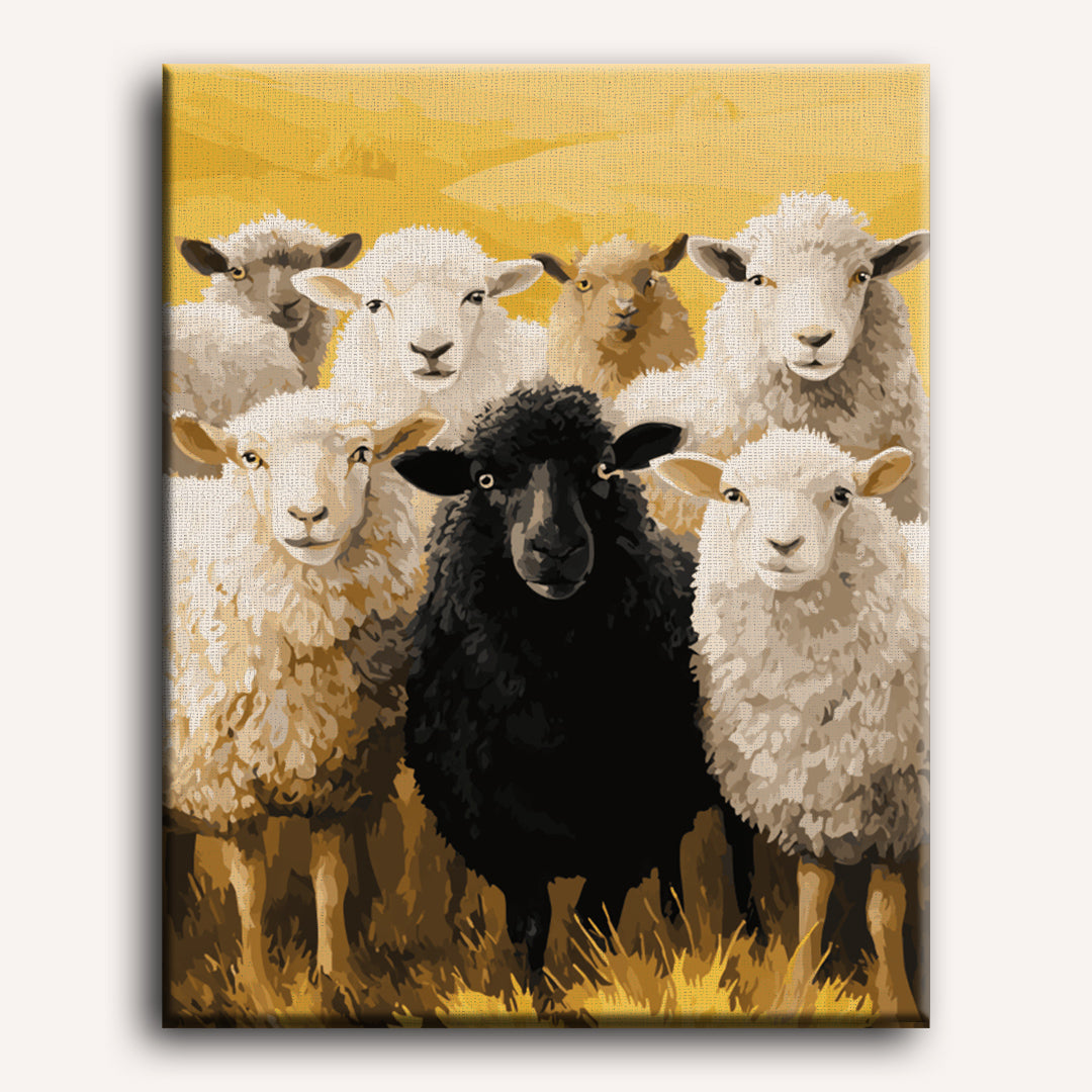 Black Sheep | Paint by Numbers
