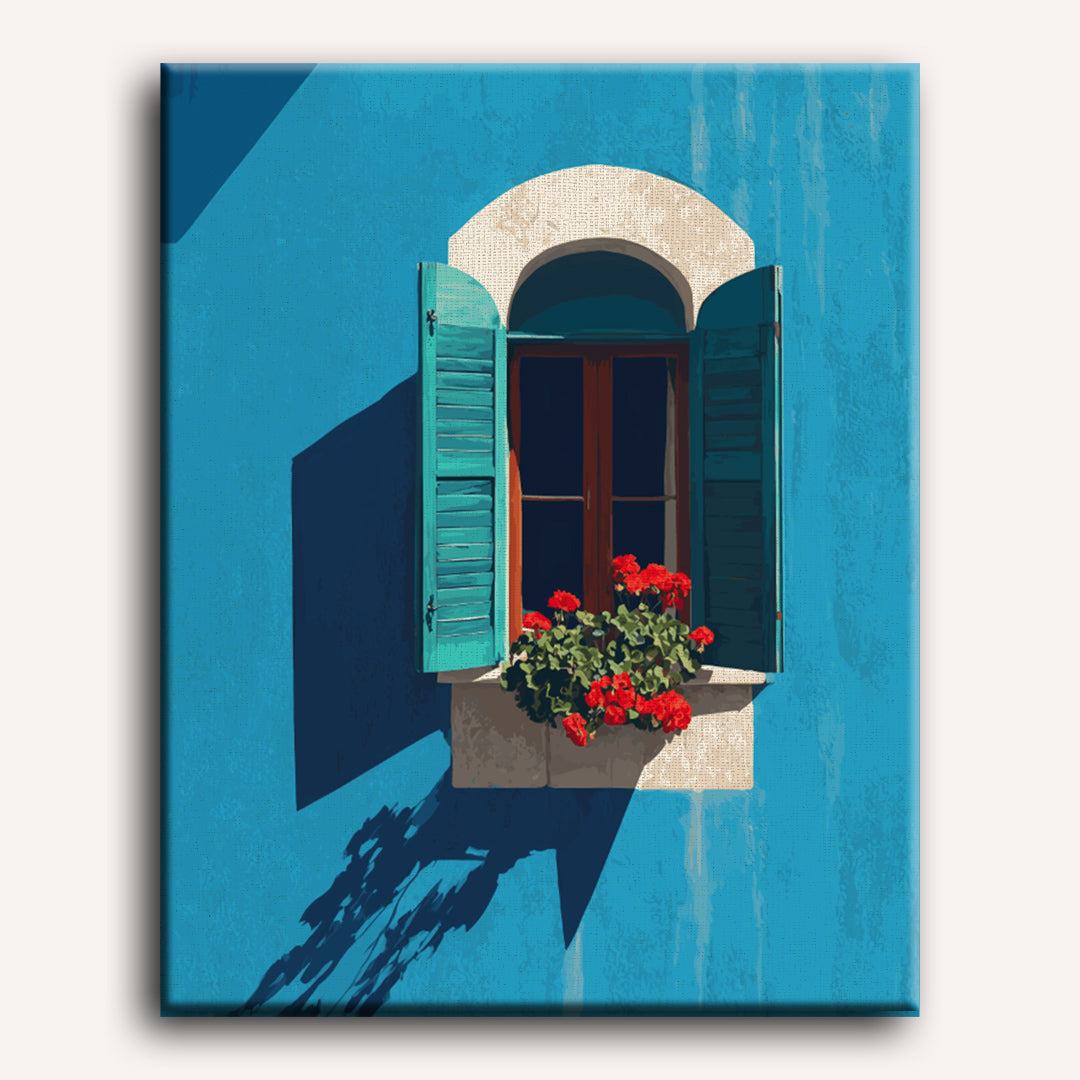 Blue & Bloom | Paint by Numbers