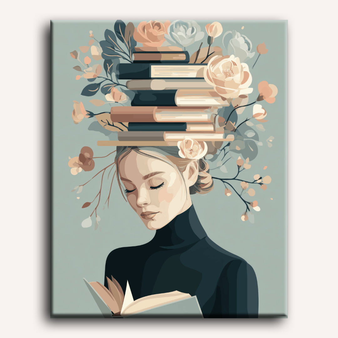 Book Garden | Paint by Numbers