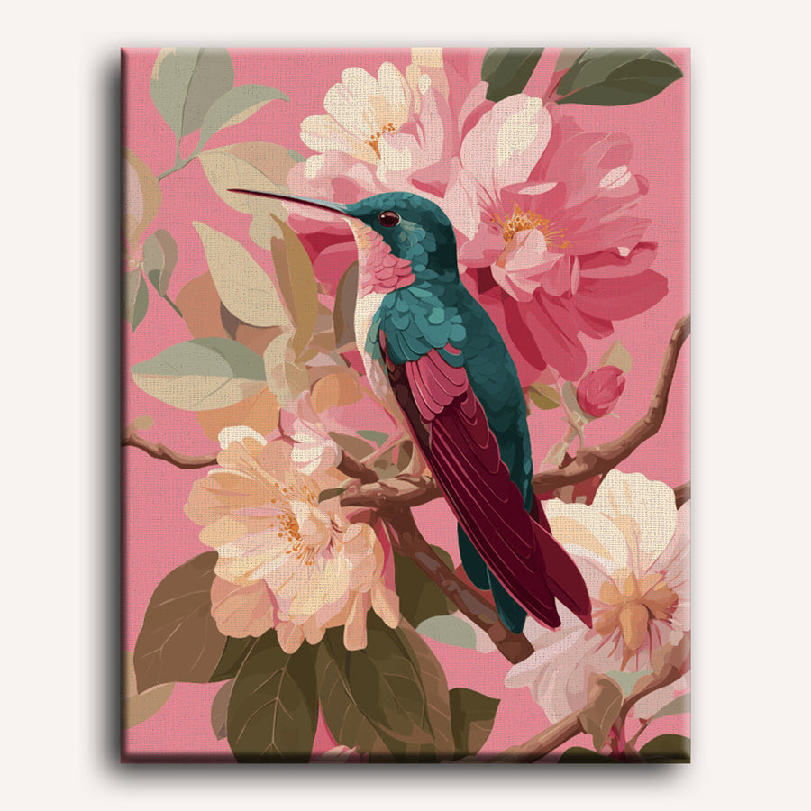 Botanical Bird | Paint by Numbers