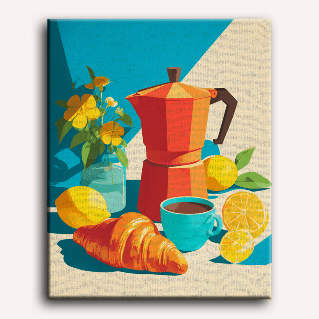 Breakfast in Light | Paint by Numbers