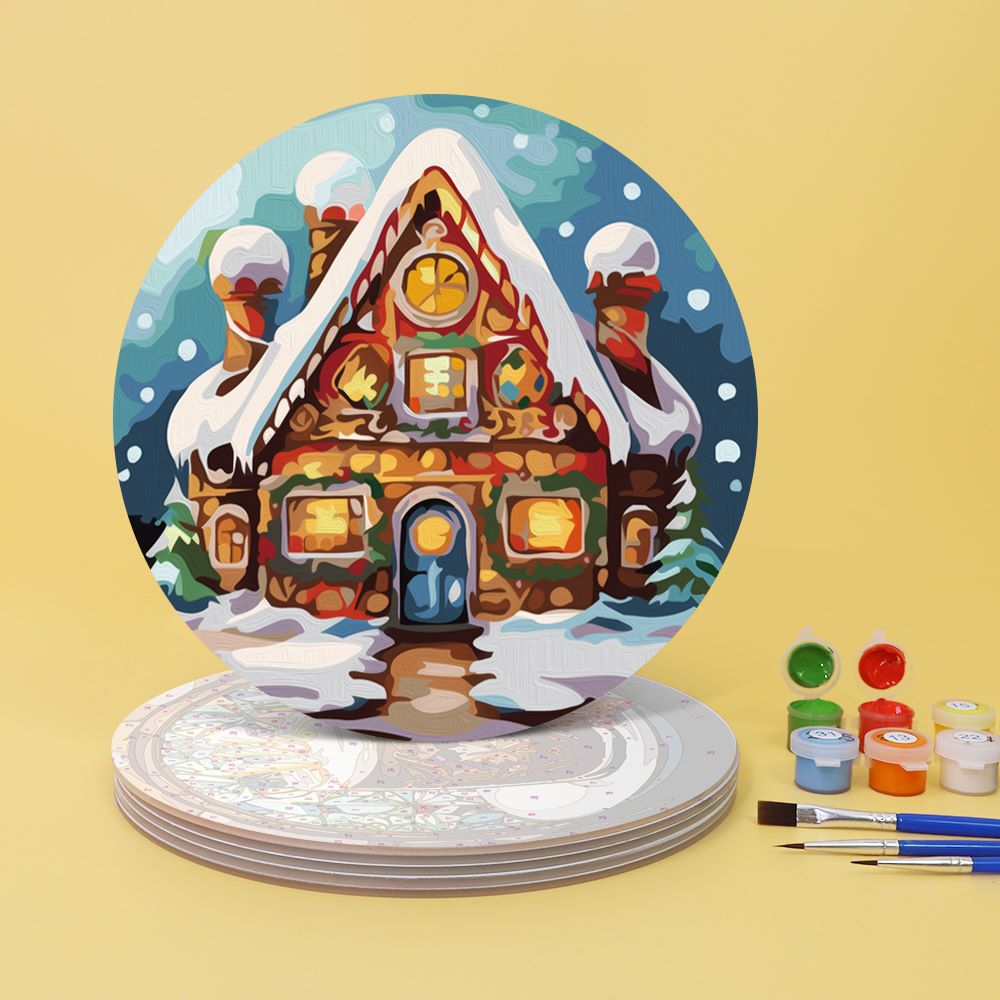 Paint by Numbers - Christmas Placemats 2 | 6 Pieces
