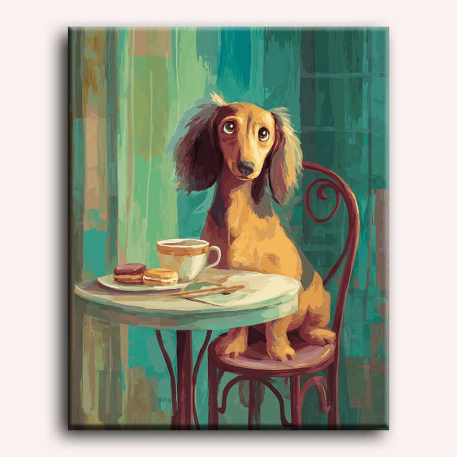 Café Dreamer | Paint by Numbers