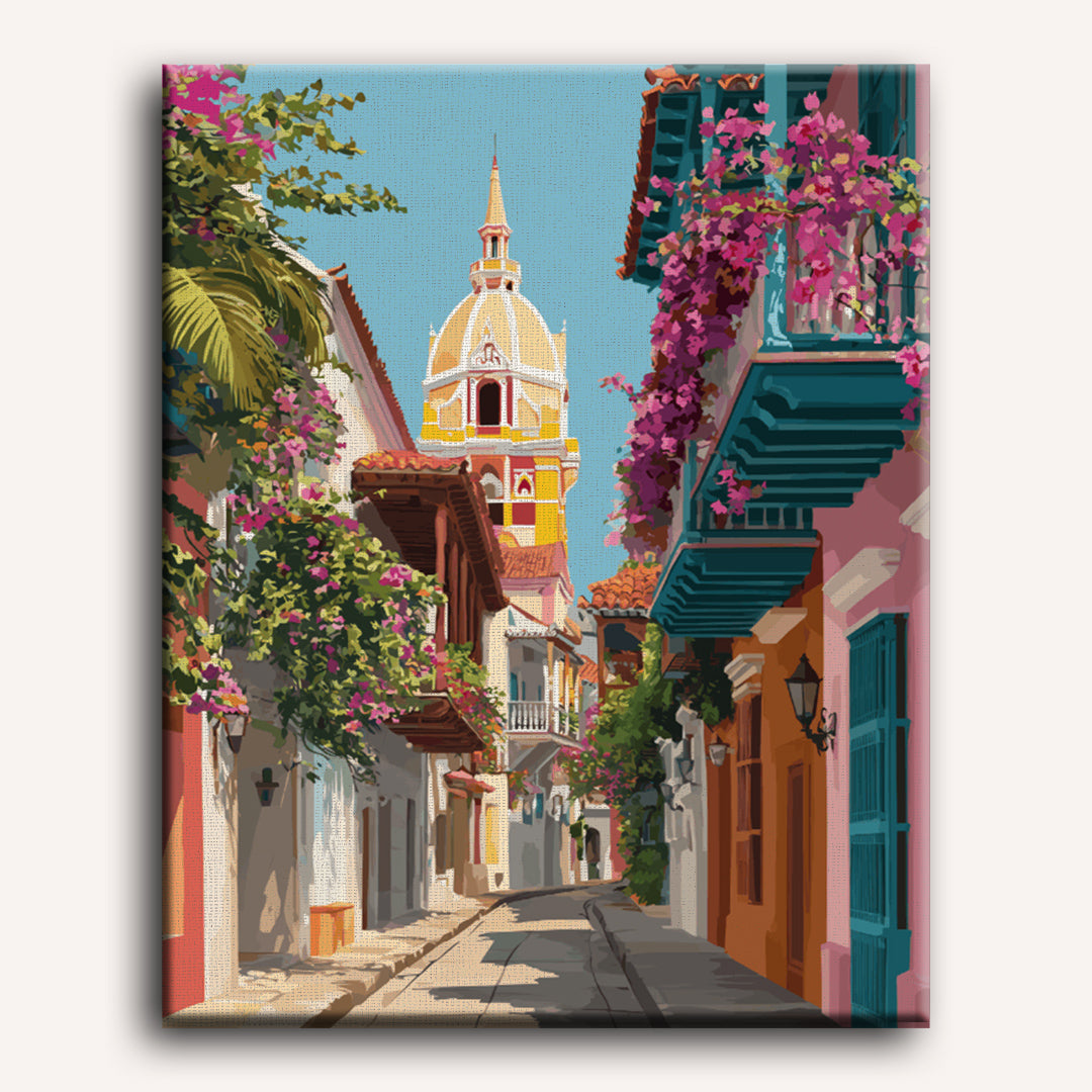 Cartagena | Paint by Numbers