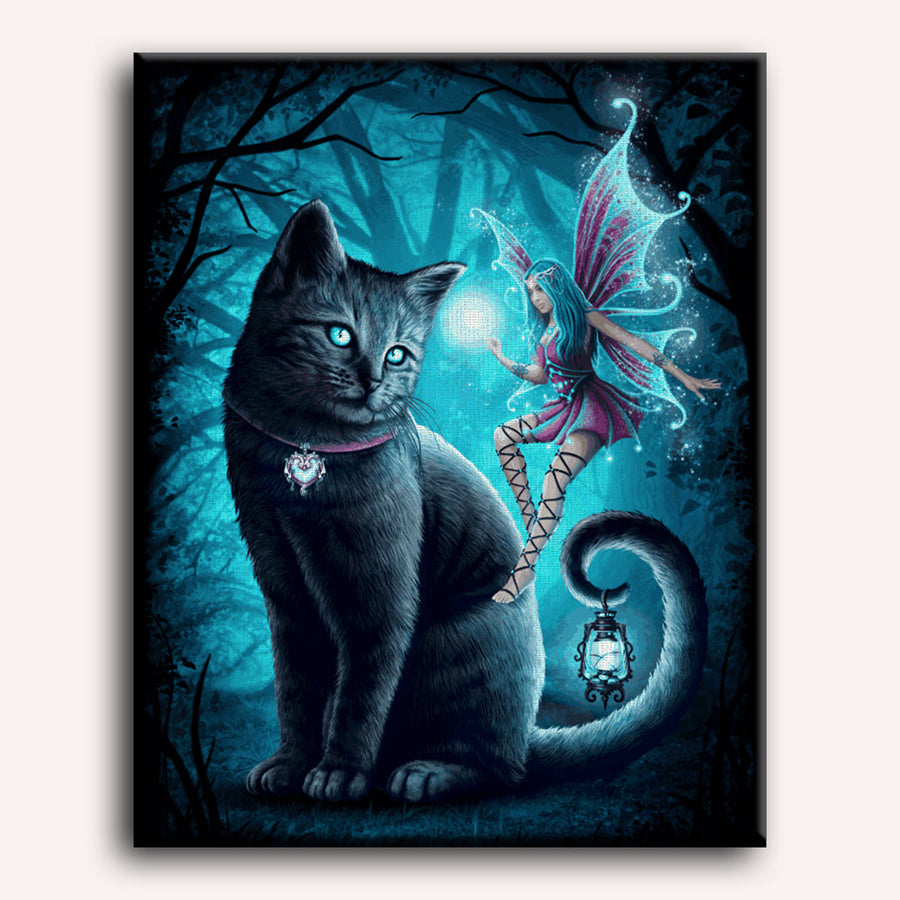 Cat and Fairy | Paint by Numbers