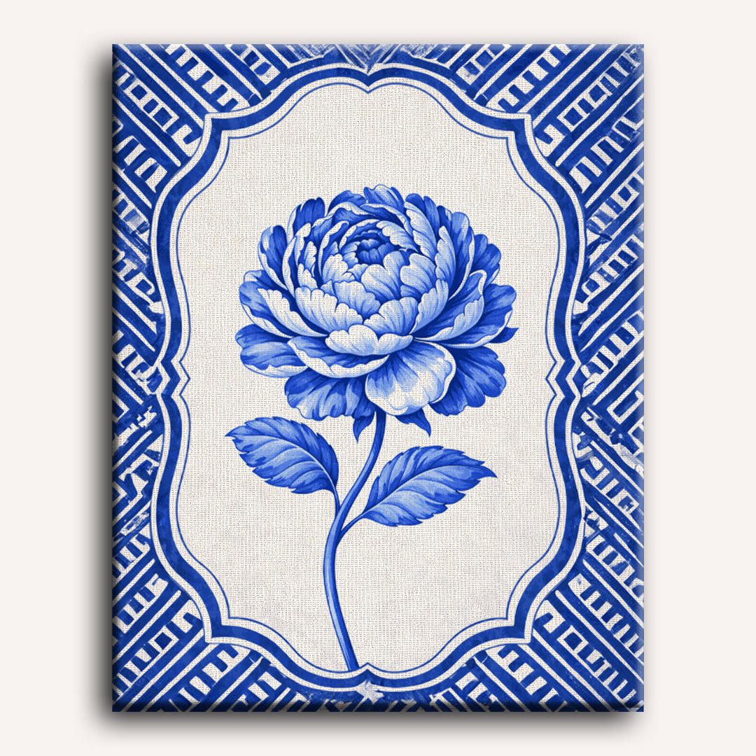 Ceramic Peony | Paint by Numbers