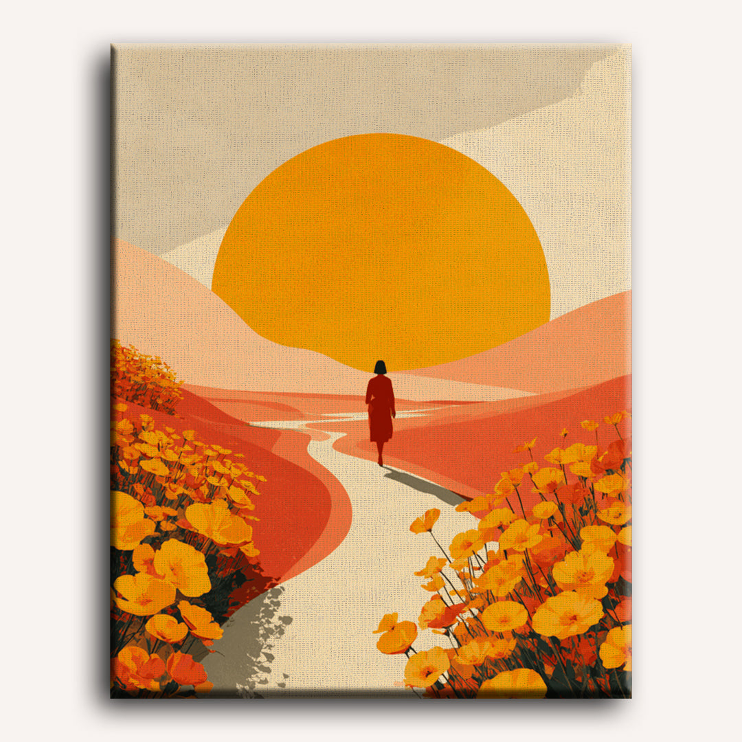 Chasing the Sun | Paint by Numbers