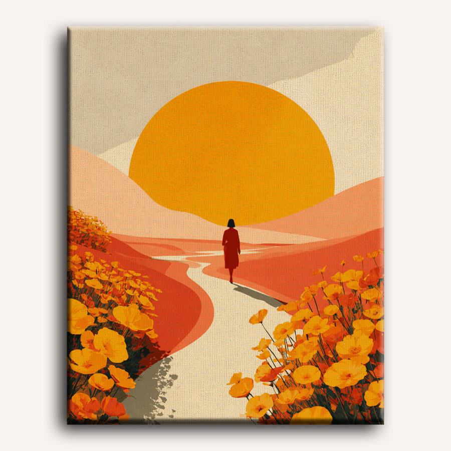 Chasing the Sun | Paint by Numbers