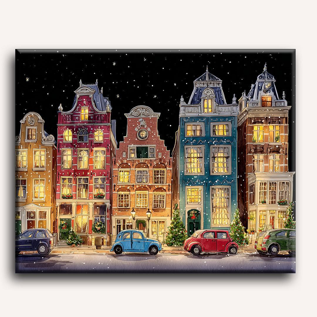 Christmas Eve in Amsterdam | Paint by Numbers
