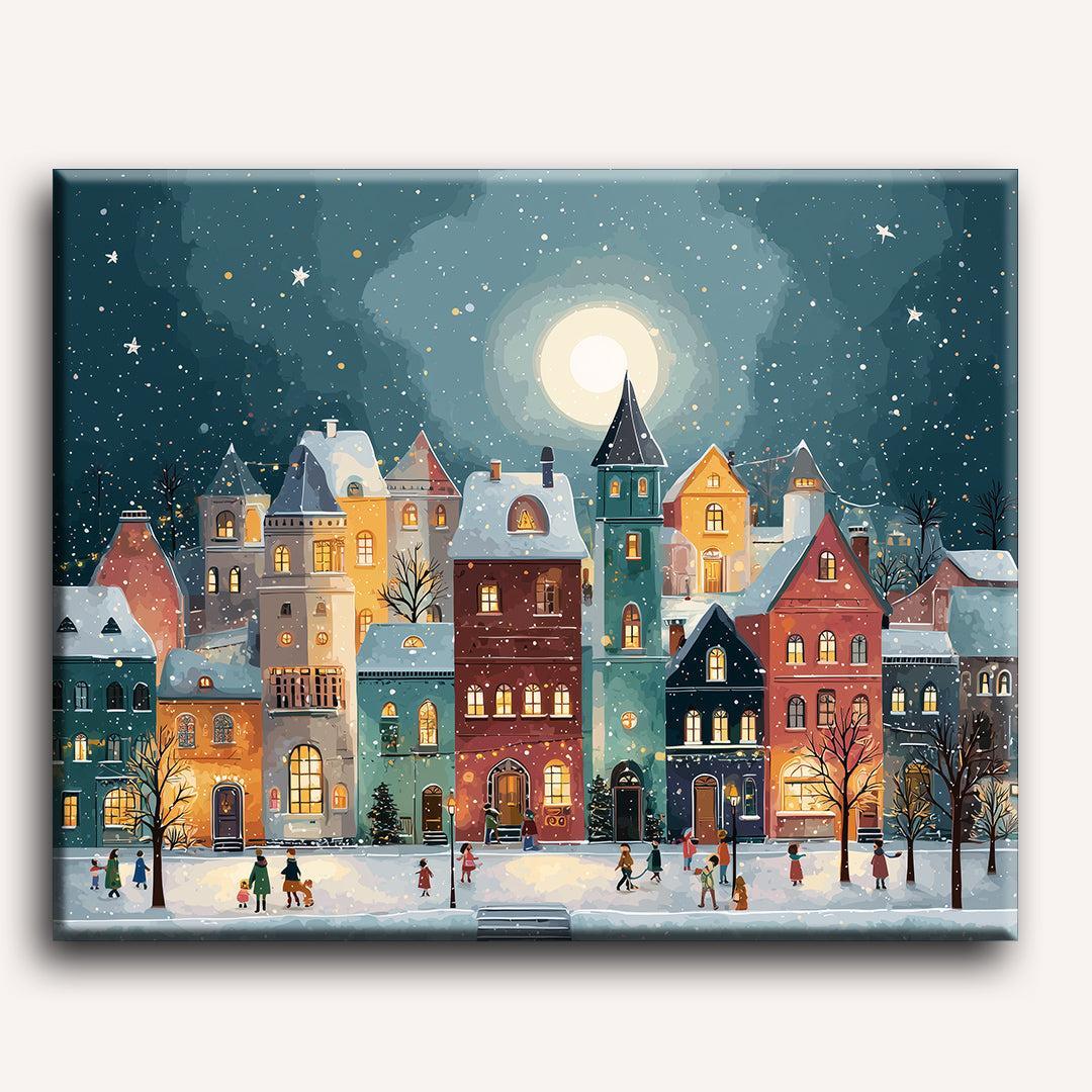 Christmas Town | Paint by Numbers
