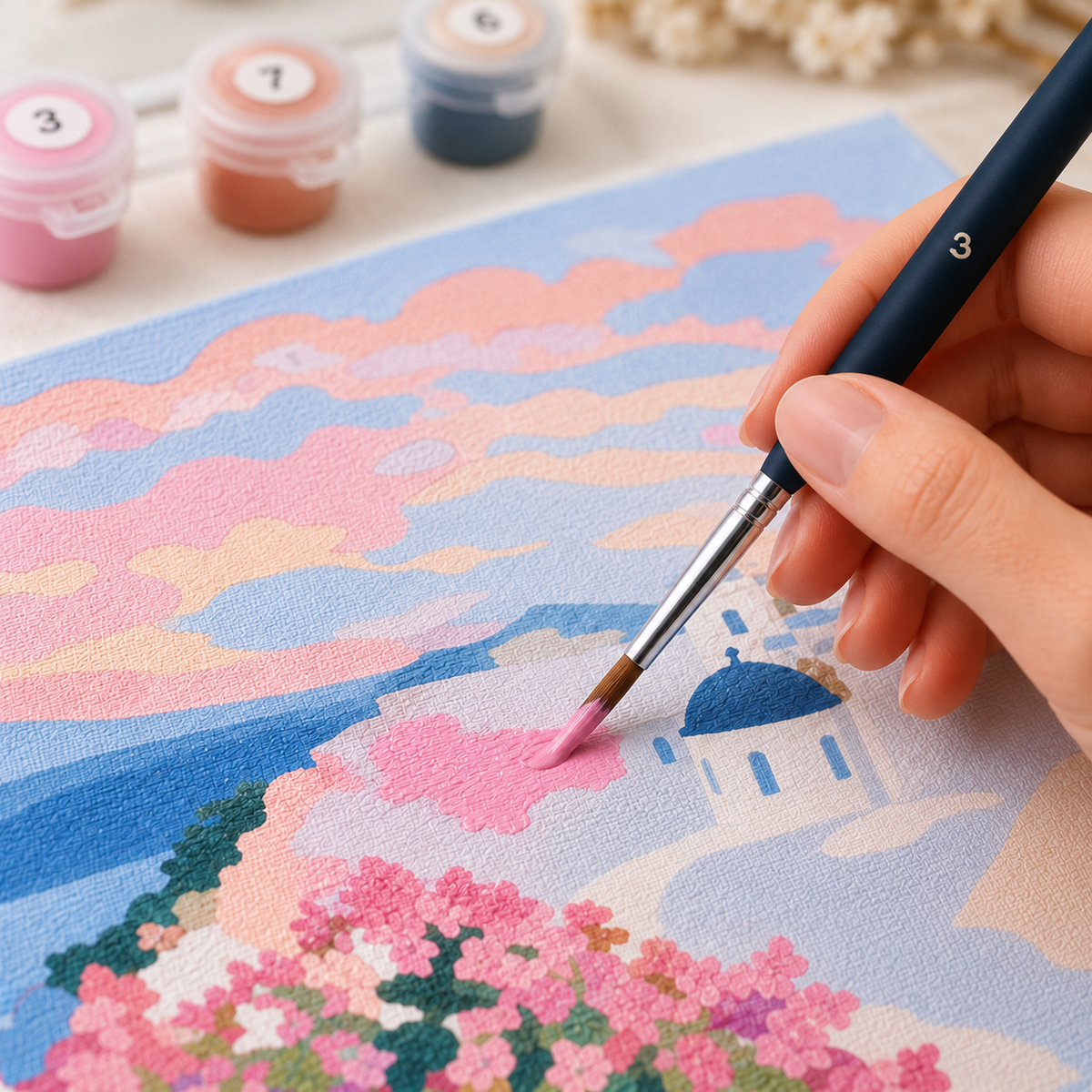 Premium Quality Paint Brush Set 10 Pieces | Artoria Paint by Numbers
