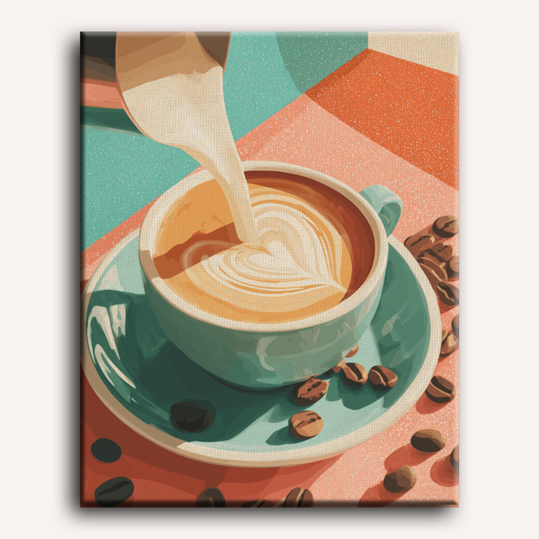 Coffee with Love | Paint by Numbers