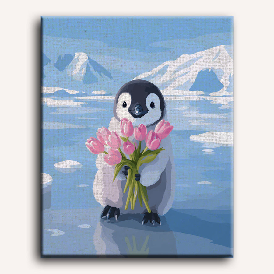 Baby Penguin | Paint by Numbers