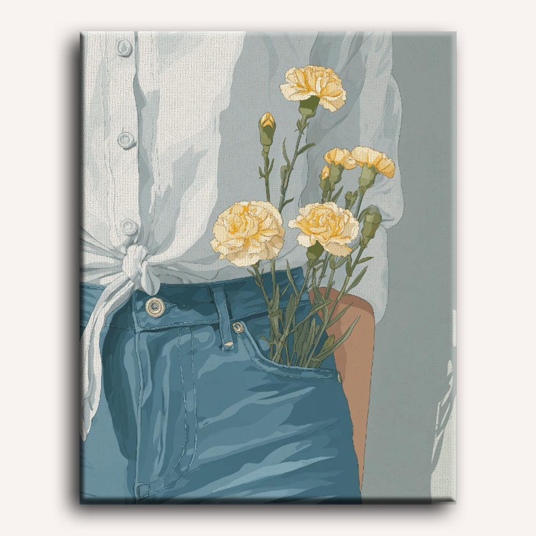 Blooming Pockets | Paint by Numbers