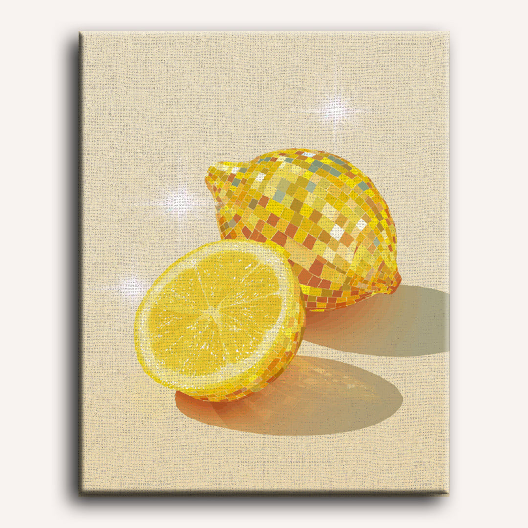 Lemon Disco | Paint by Numbers