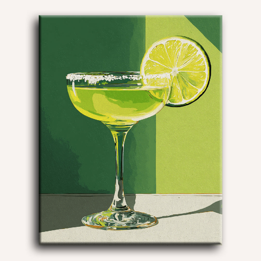 Lime Margarita | Paint by Numbers