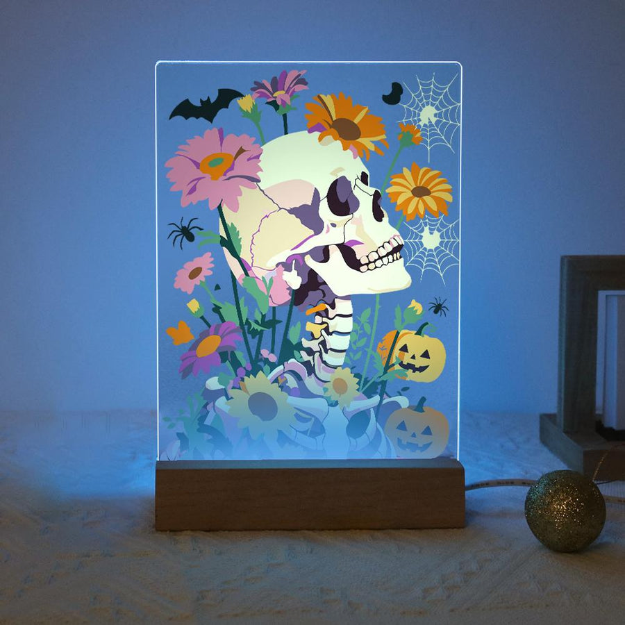 Flower Skull | Paint by Numbers