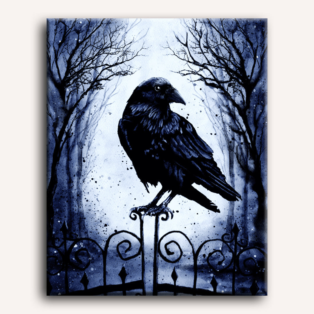Dead Inside Crow | Paint by Numbers
