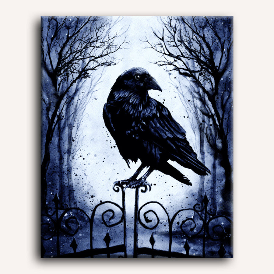 Dead Inside Crow | Paint by Numbers