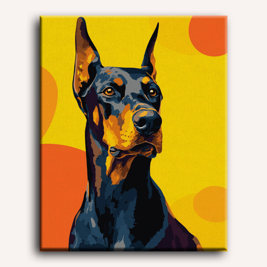 Doberman | Paint by Numbers