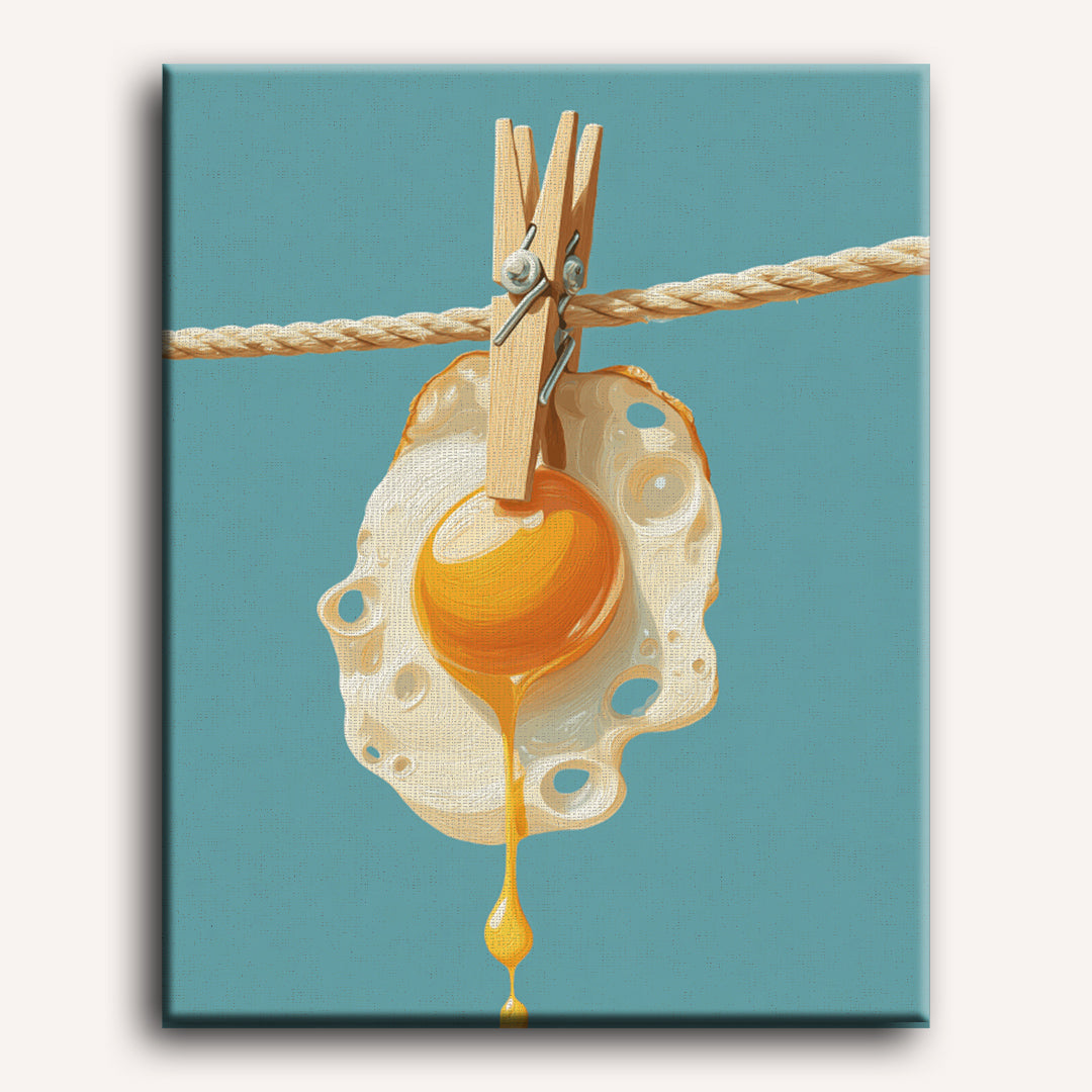 Egg Yolk | Paint by Numbers