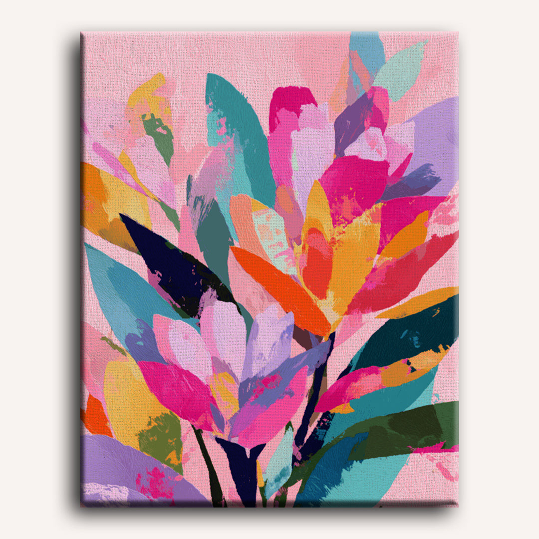 Electric Petals | Paint by Numbers