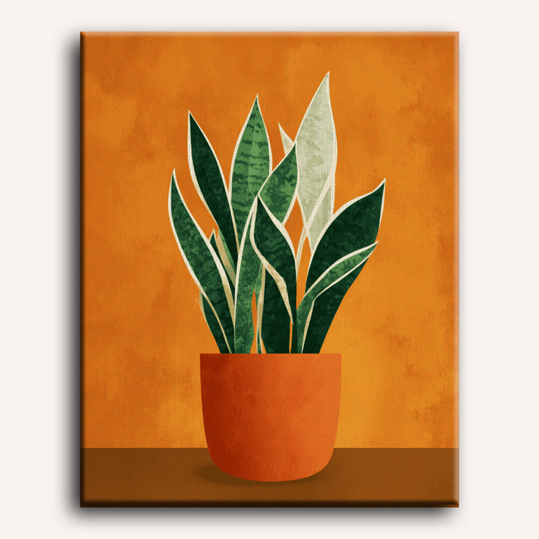 Emerald Flame | Paint by Numbers