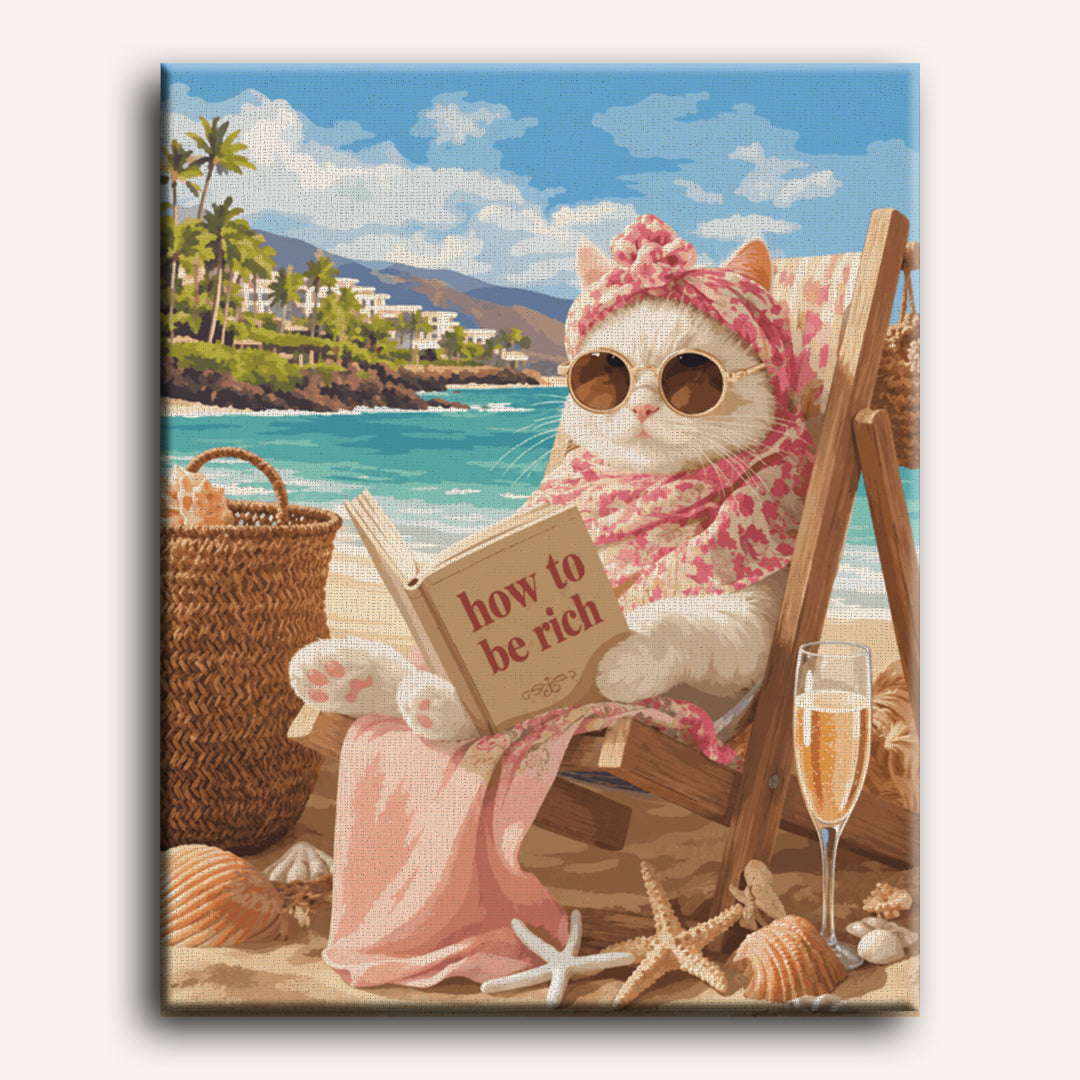 Fancy Cat | Paint by Numbers