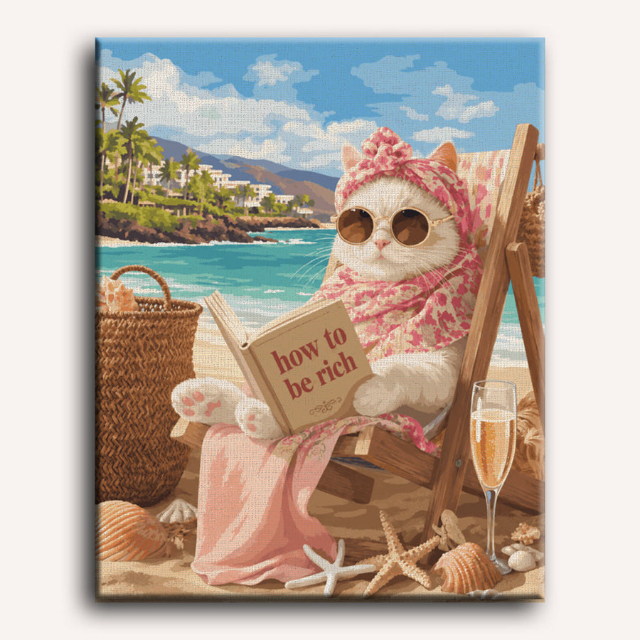 Fancy Cat | Paint by Numbers
