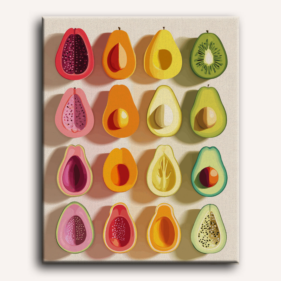 Fruit Palette | Paint by Numbers
