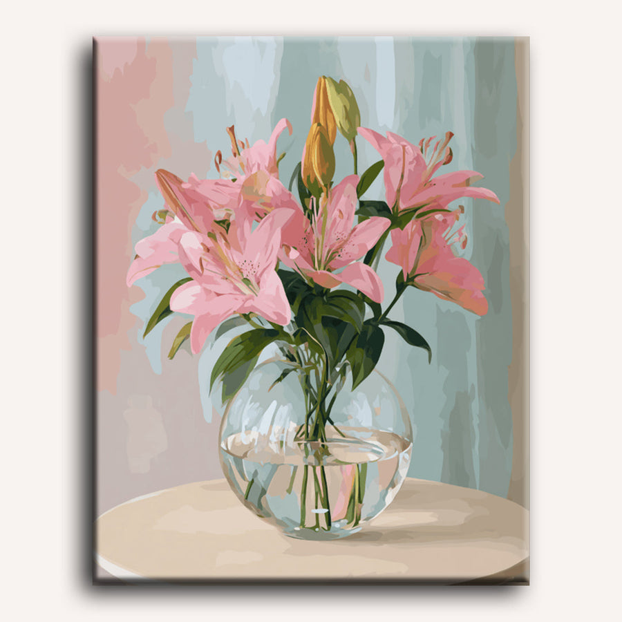 Gentle Lilies | Paint by Numbers