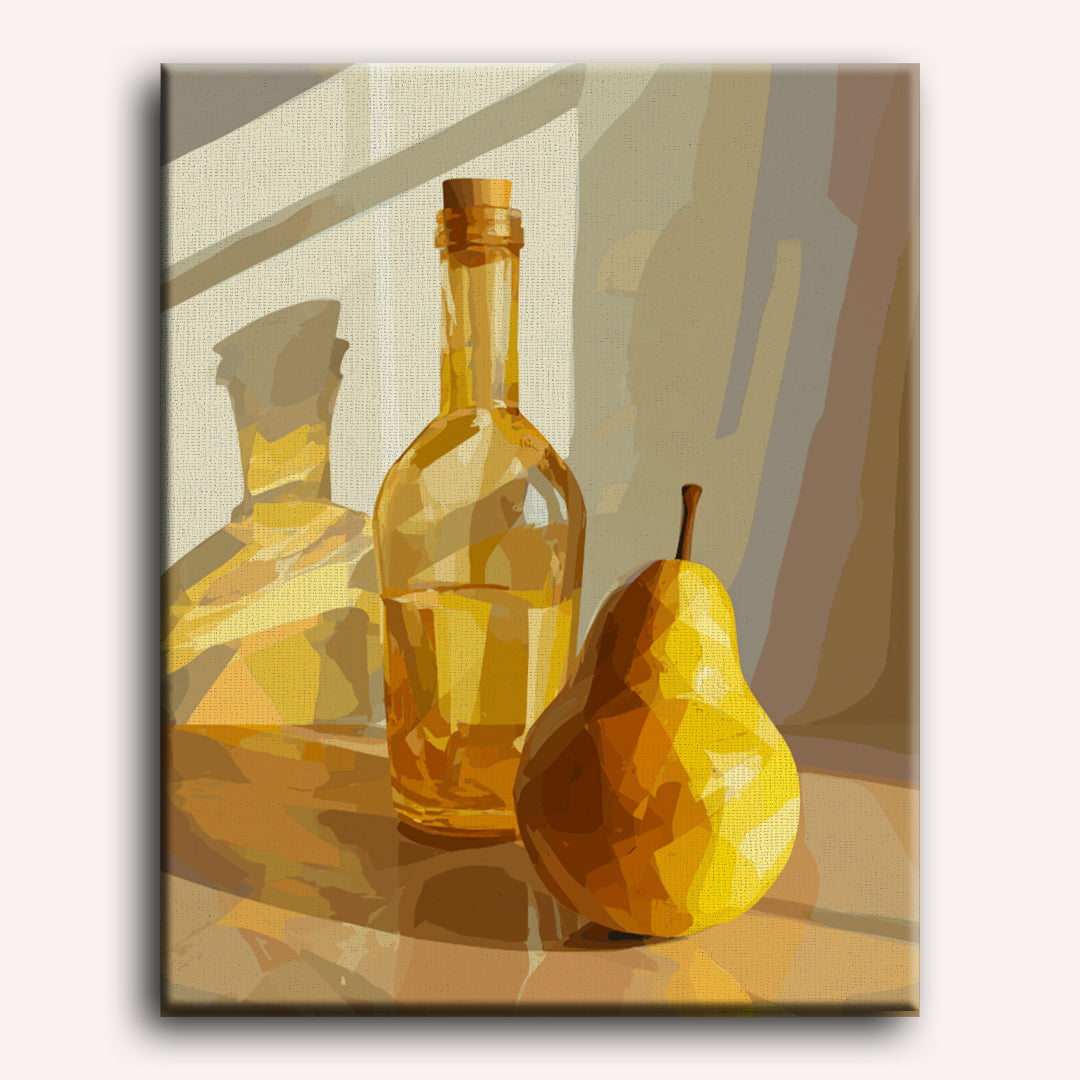 Golden Pear | Paint by Numbers