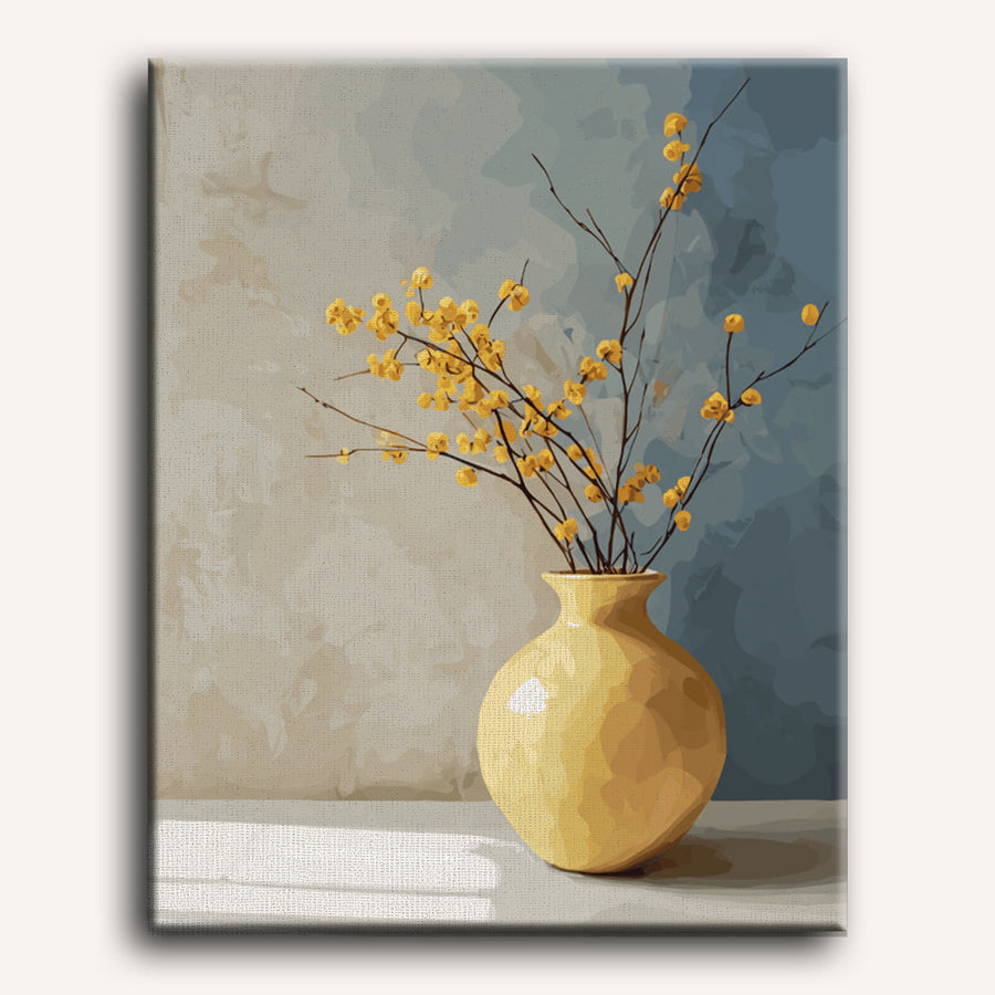 Golden Vase | Paint by Numbers