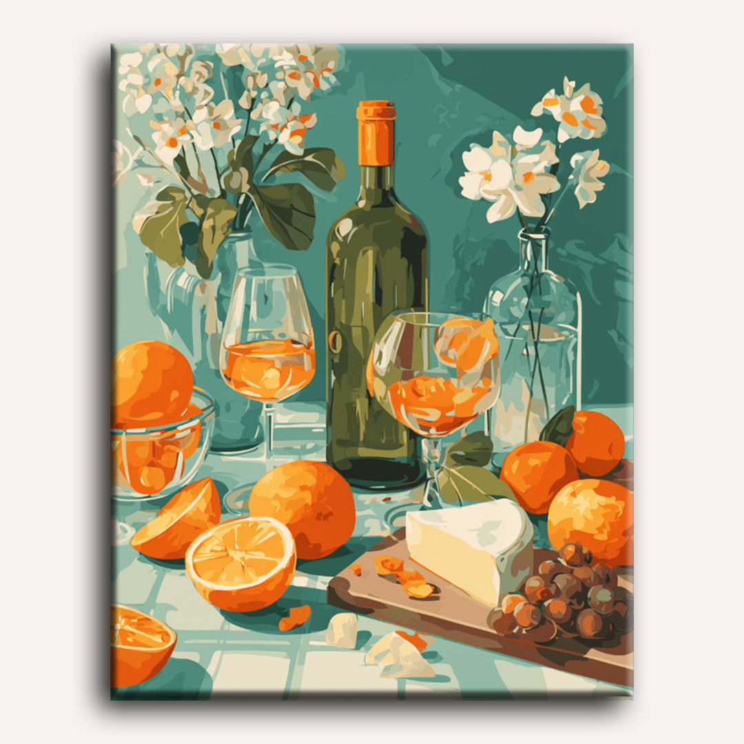 Golden Slices | Paint by Numbers