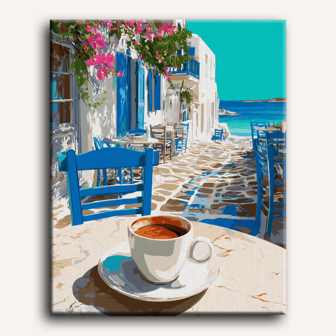 Greek Coffee | Paint by Numbers