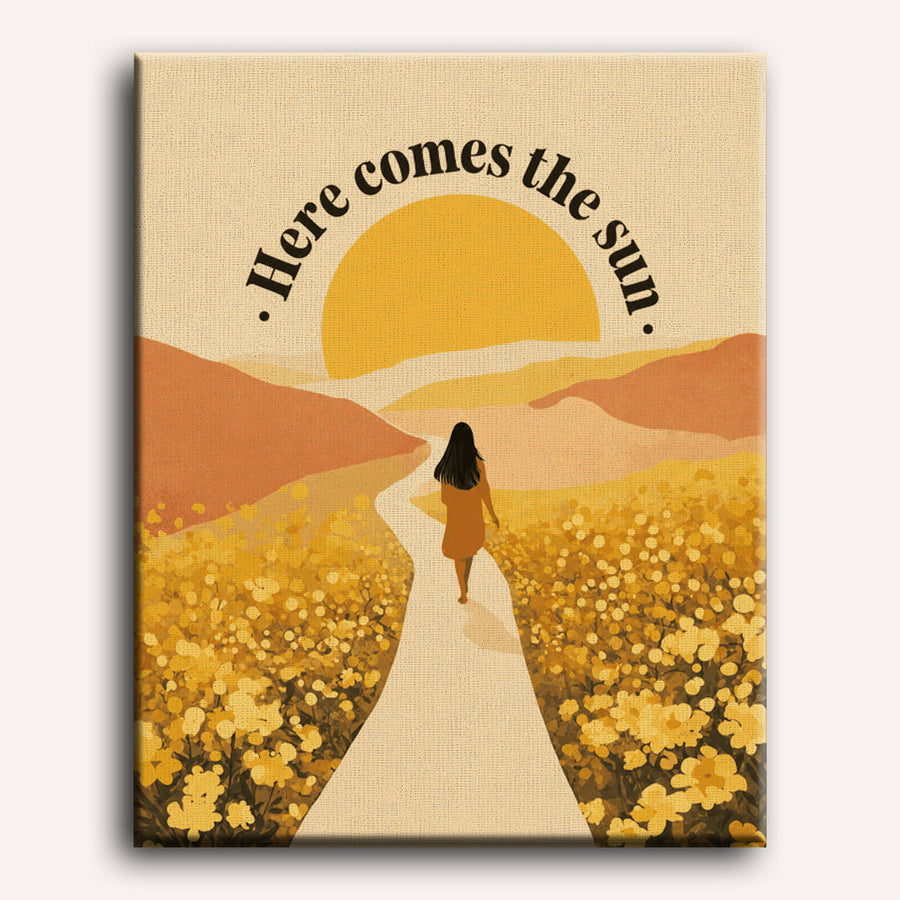 Here comes the Sun | Paint by Numbers