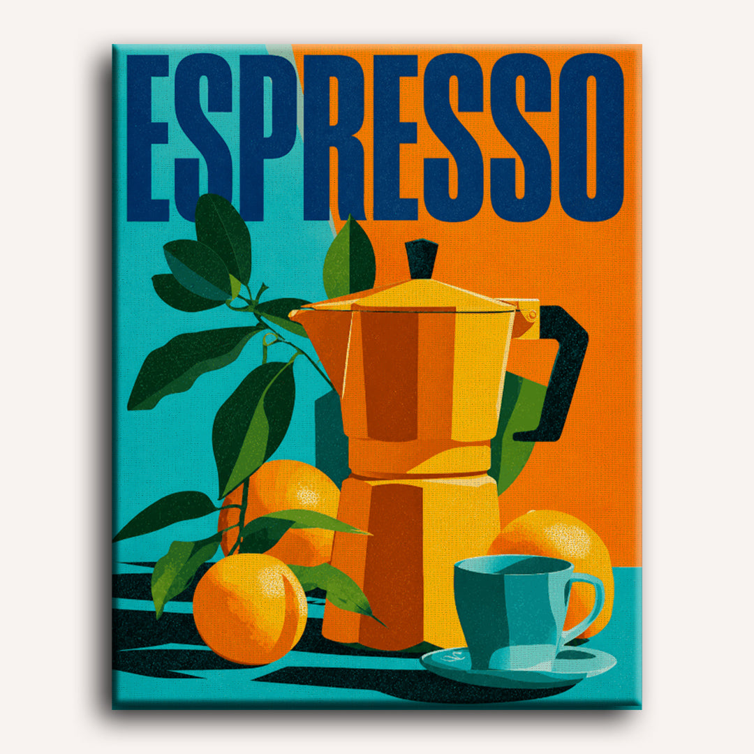 Invigorating Espresso | Paint by Numbers
