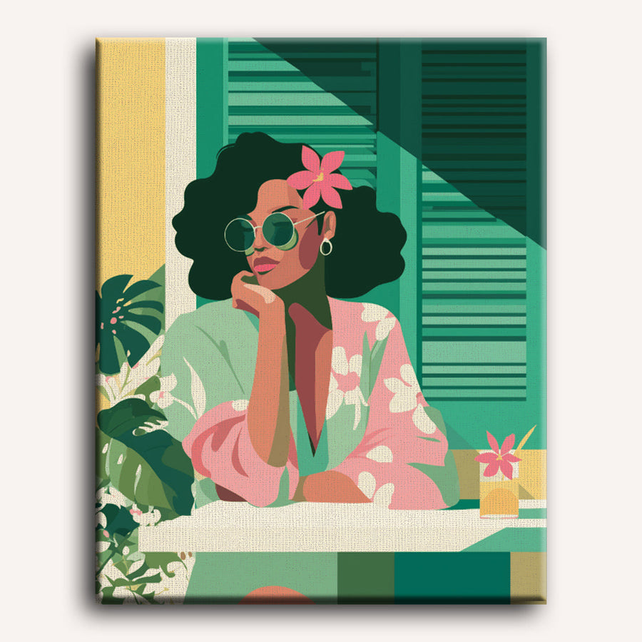 Island Muse | Paint by Numbers