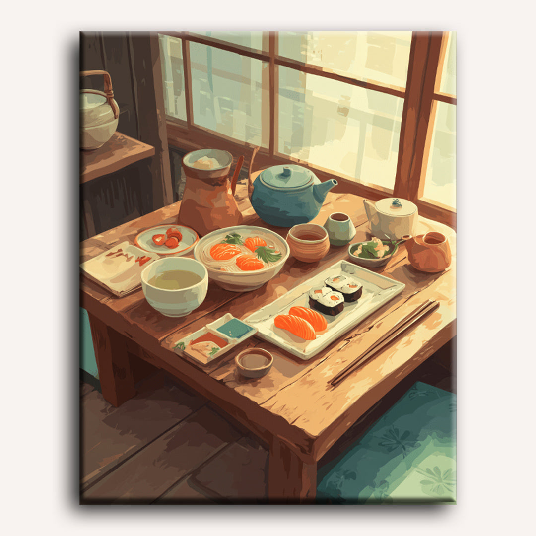Japanese Dinner | Paint by Numbers