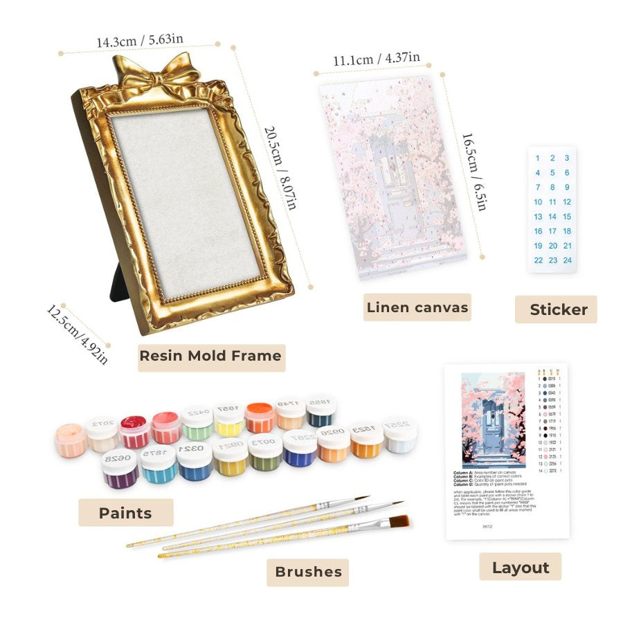 Blossoms at the Door | Paint by Numbers