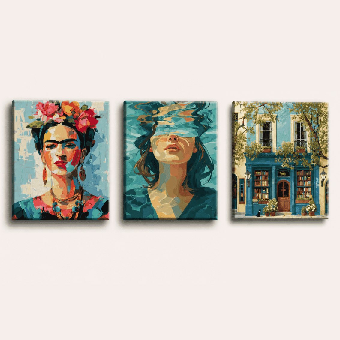 6 Mini Paintings | Iconic Art Set