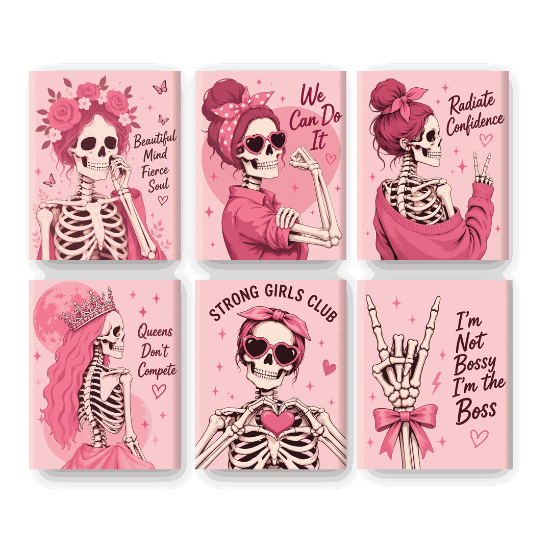 6 Mini Paintings | Fierce Soul Set