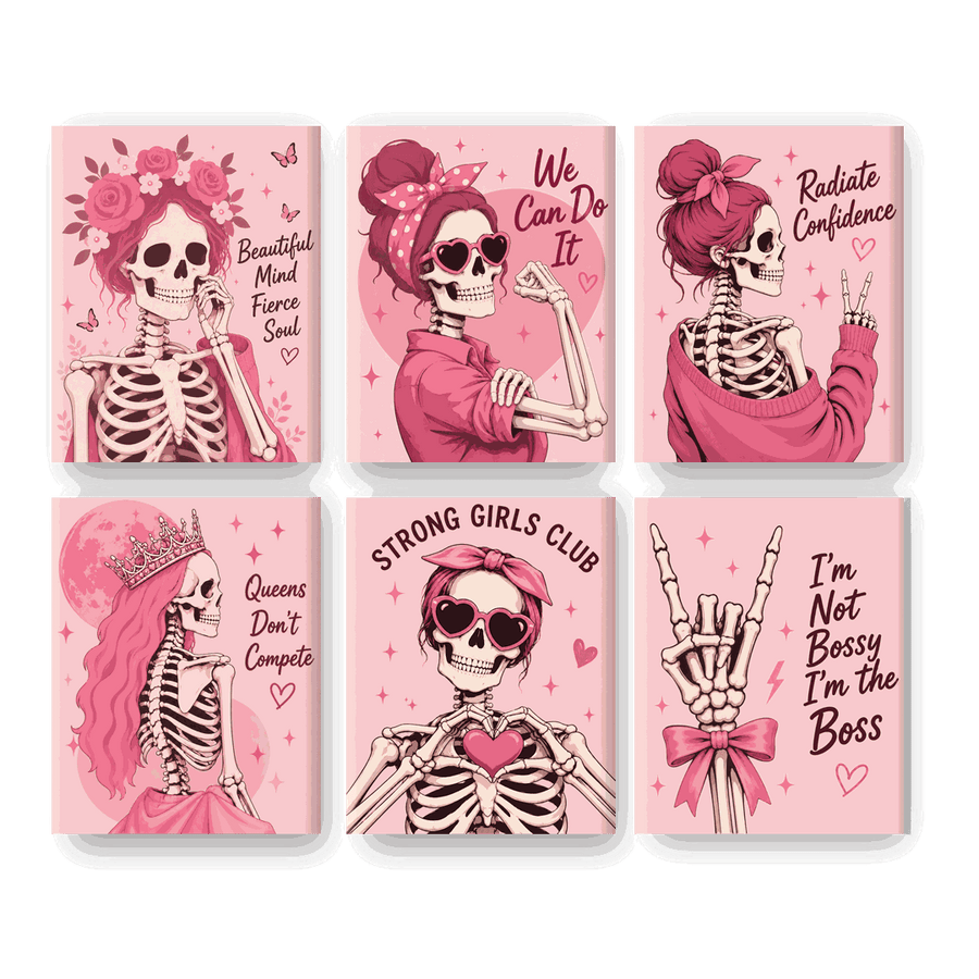 6 Mini Paintings | Fierce Soul Set