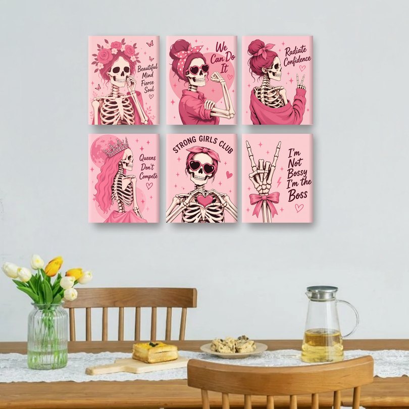 6 Mini Paintings | Fierce Soul Set