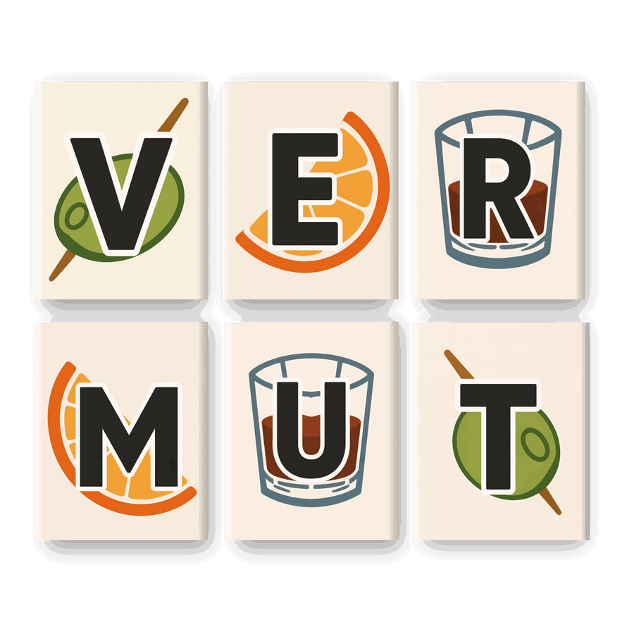 6 Mini Paintings | Vermut Set
