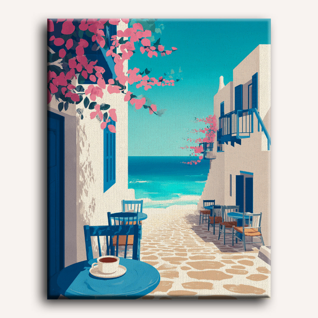 Mediterranean Travel | Paint by Numbers