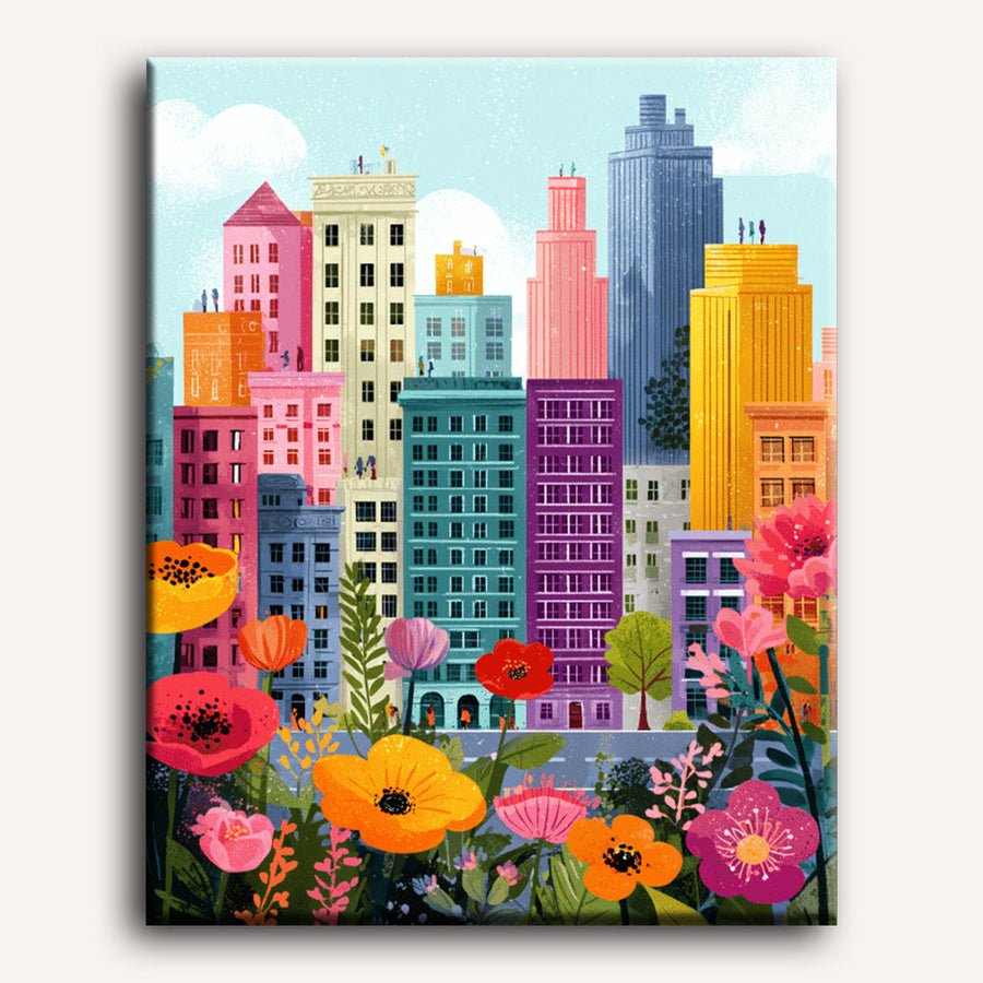 Metropolitan Bloom | Paint by Numbers